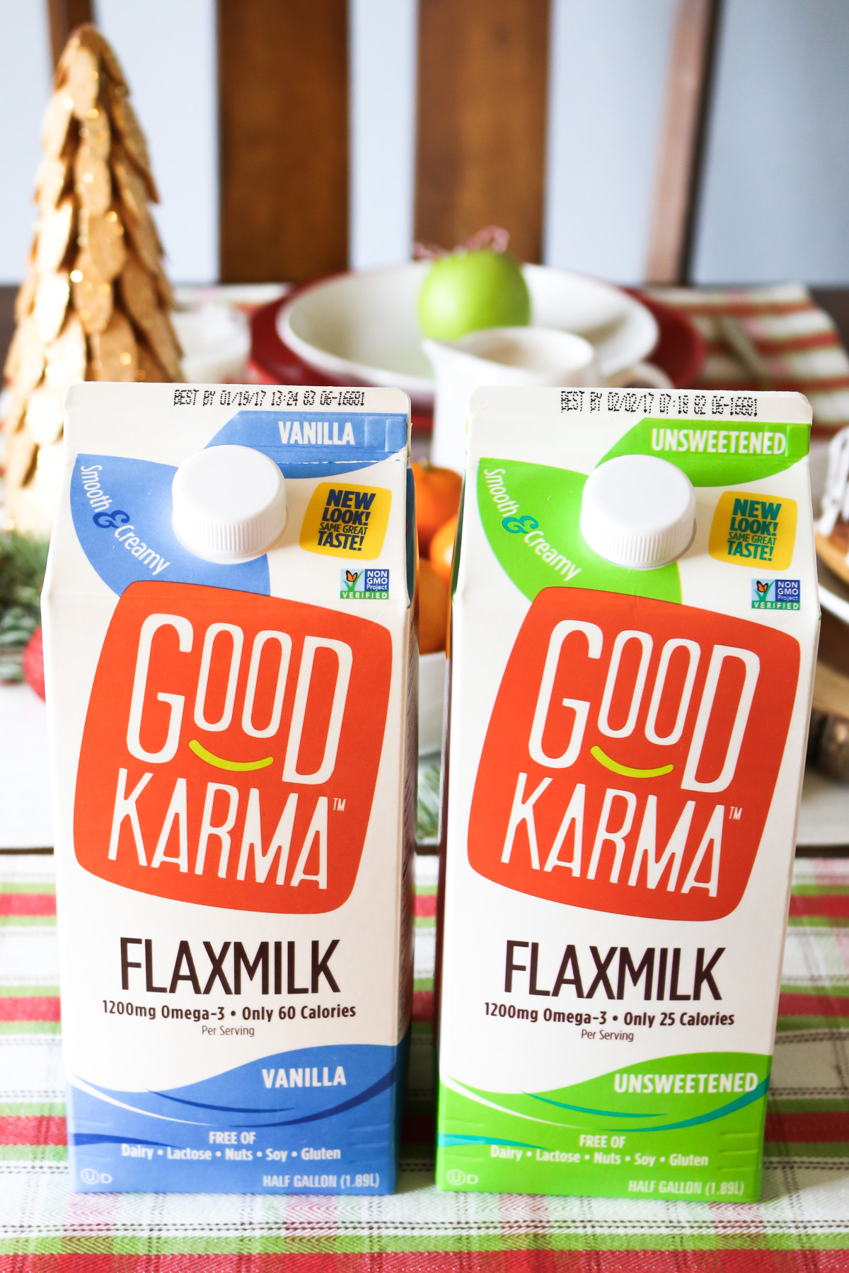 Good Karma Flaxmilk. Rich in Omega-3's and free of the top allergens. 