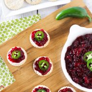 sweet and spicy cranberry jalapeño chutney