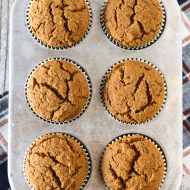 gluten free vegan pumpkin spice muffins