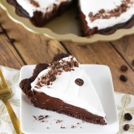 gluten free vegan mocha cream pie