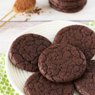 gluten free vegan brownie cookies