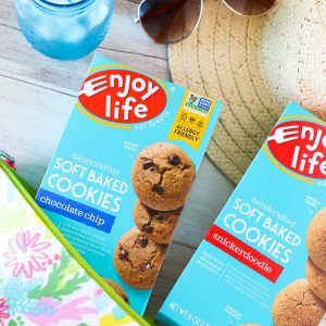 Spring into Summer with Enjoy Life. For a trip to the beach or an afternoon at the pool, be sure to pack some allergen free snacks!