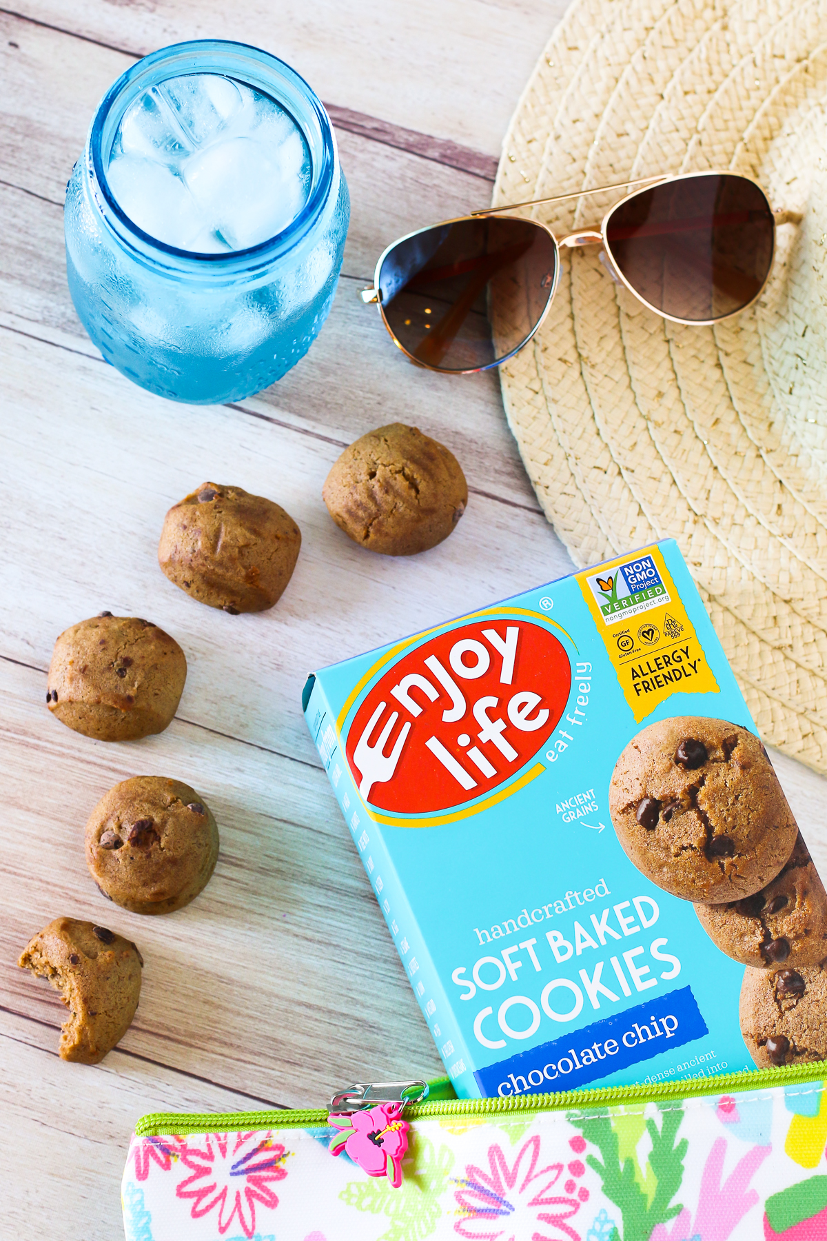 Spring into Summer with Enjoy Life. For a trip to the beach or an afternoon at the pool, be sure to pack some allergen free sweet treats!