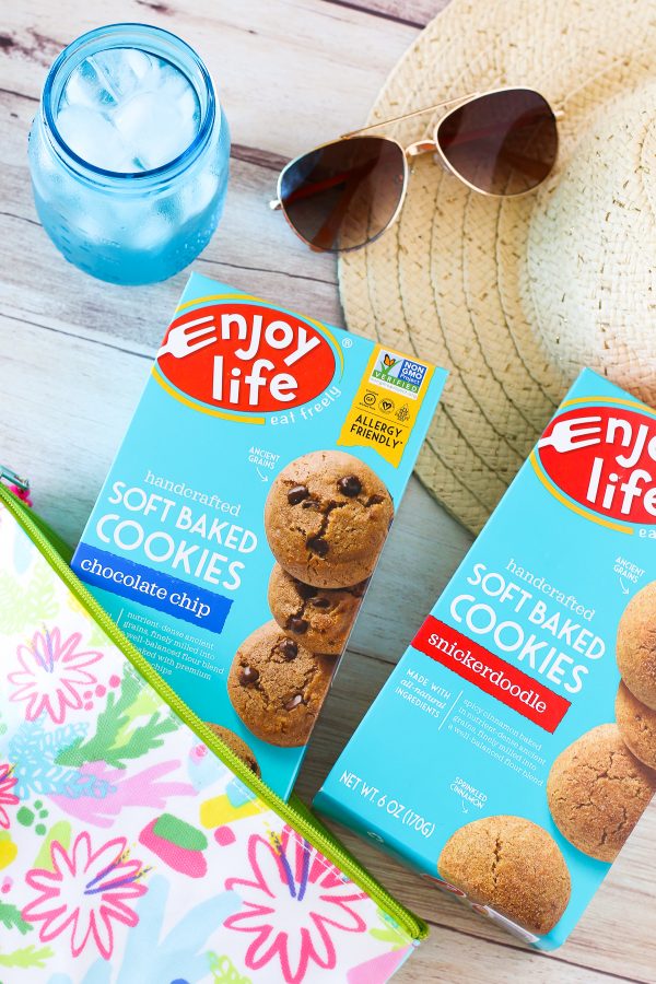 Spring into Summer with Enjoy Life. For a trip to the beach or an afternoon at the pool, be sure to pack some allergen free snacks!
