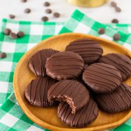 gluten free vegan thin mint cookies