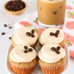 Gluten Free Vegan Vanilla Latte Cupcakes. All you coffee lovers, you are going to adore these fluffy vanilla latte cupcakes!