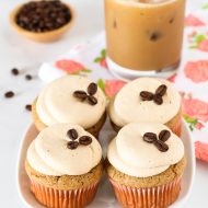 gluten free vegan vanilla latte cupcakes