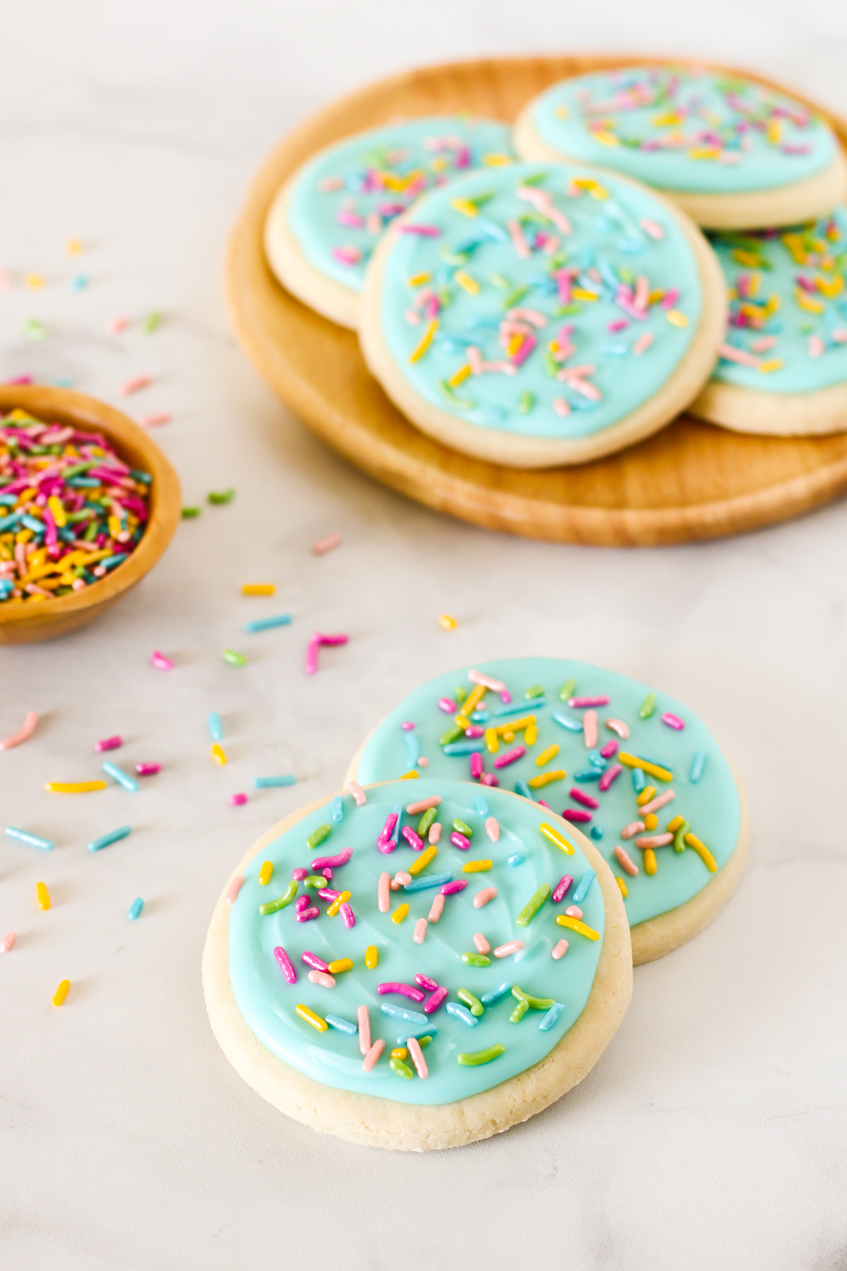 Gluten Free Vegan Frosted Sugar Cookies Sarah Bakes Gluten Free